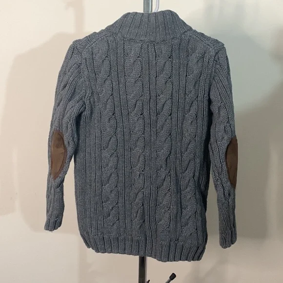 Janie and Jack CABLE KNIT CARDIGAN Size: 5 - Picture 5 of 8